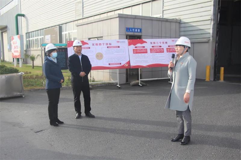 鞏義市“兩新”黨建觀摩團到明泰鋁業(yè)觀摩指導(dǎo)黨建工作